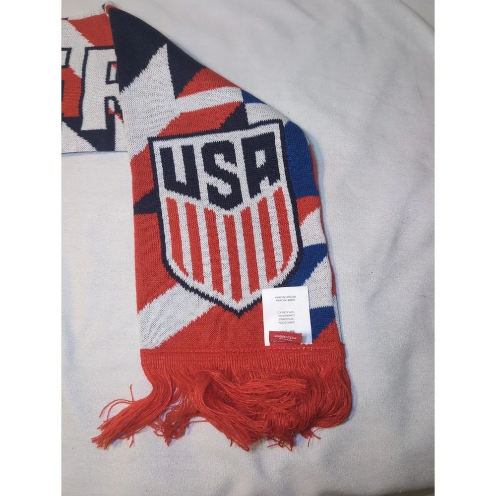 USA U.S Soccer Futbol Scarf FIFA World Cup Icon Sports Official Merch